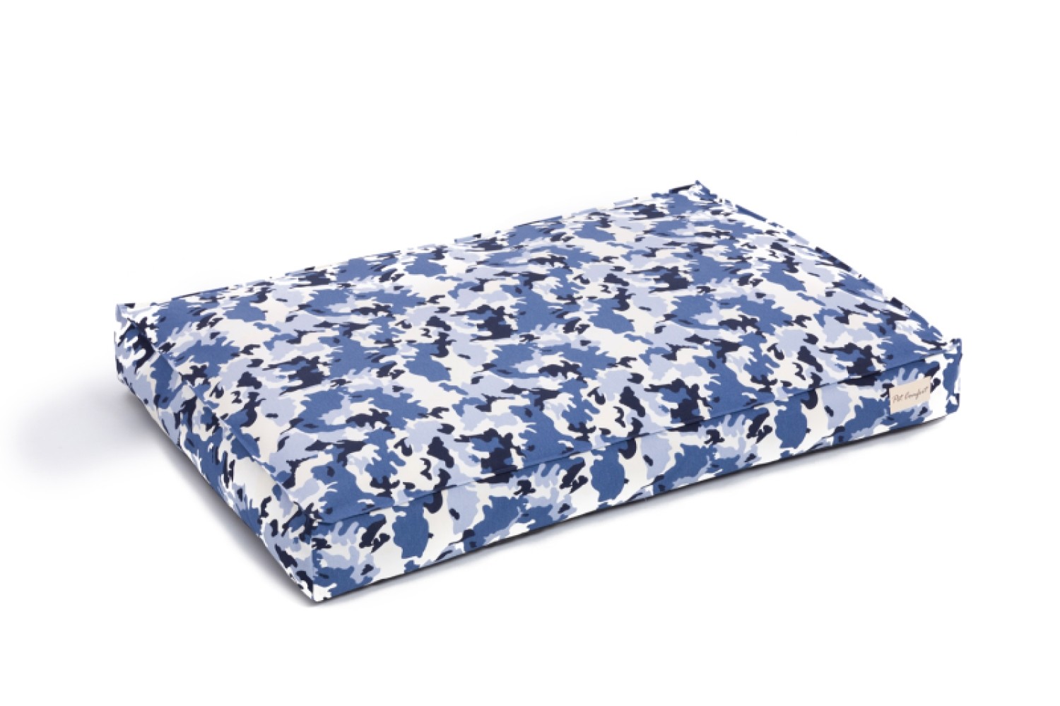 Pet Comfort Lima  Mavi Kamuflaj Köpek Yatağı L 110x75cm