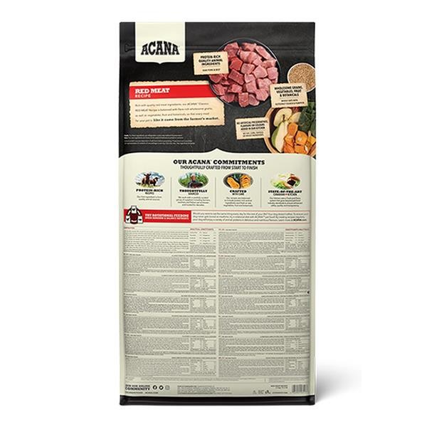 Acana Classics Red Kuzulu ve Sığırlı Düşük Tahıllı Köpek Maması 14,5Kg