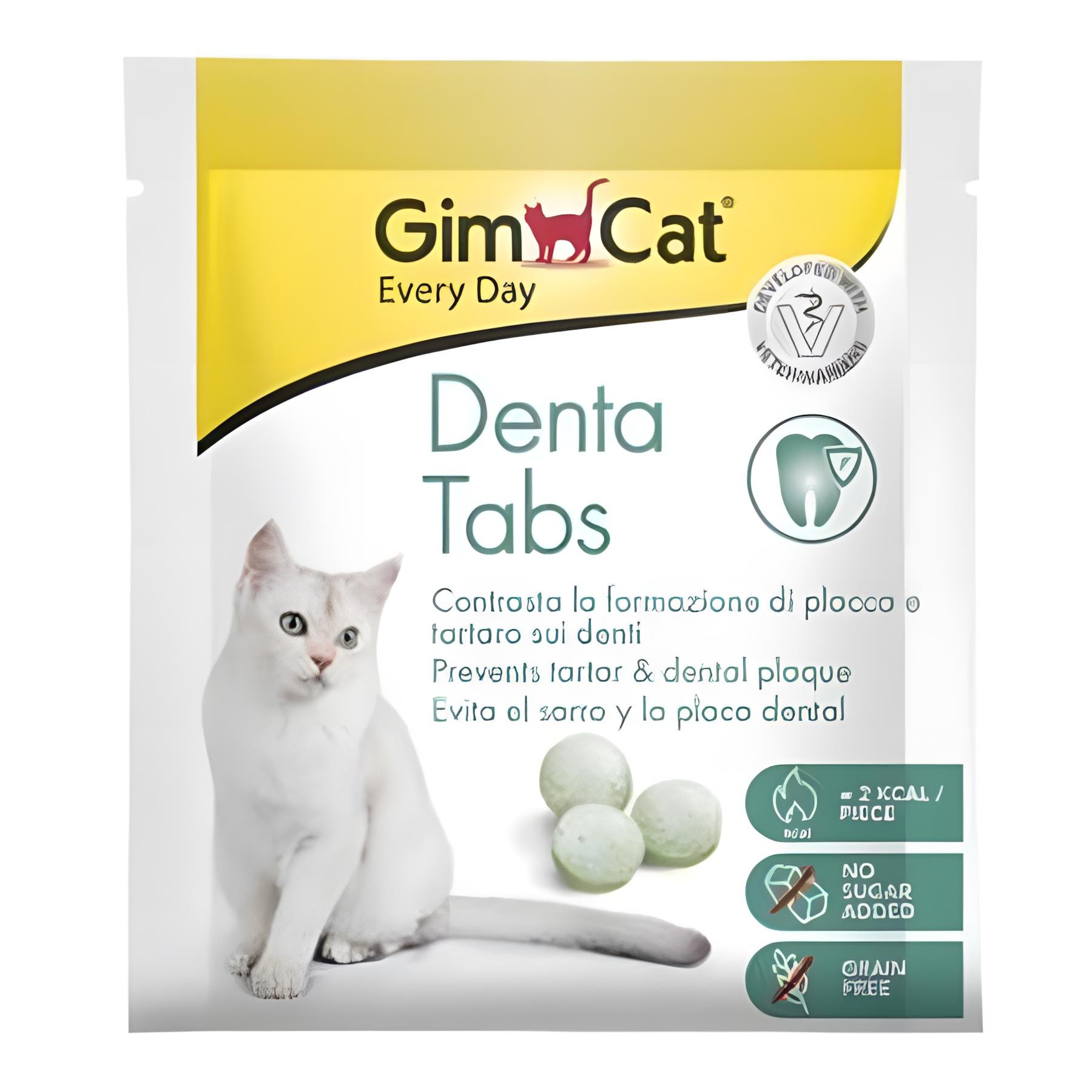 Gimcat Denta Tabs Ağız ve Diş Sağlığı Destekleyici Kedi Ödülü 15gr