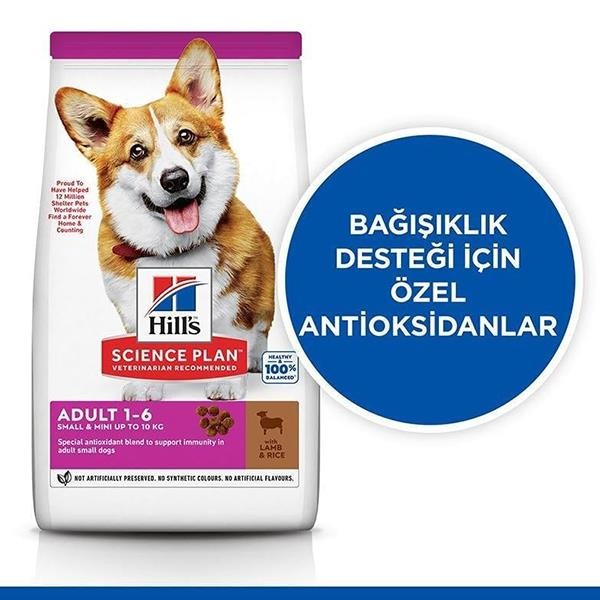 Hills Small Mini Adult Kuzu Etli Yetişkin Köpek Maması 1,5Kg