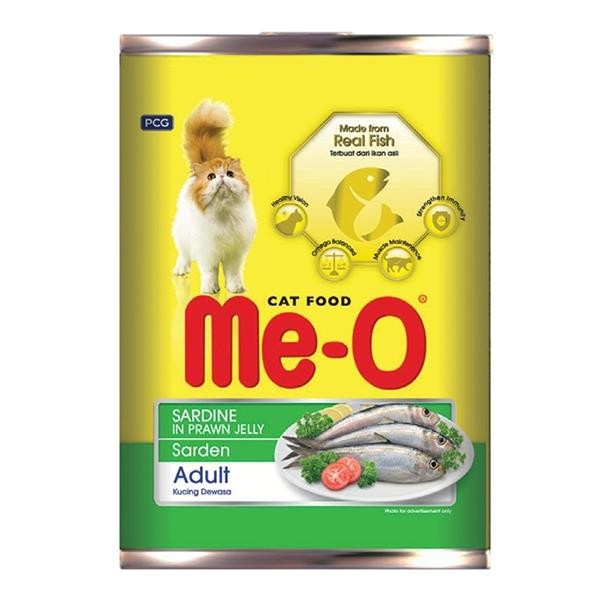 Me-O Sardalyalı Karides Soslu Yetişkin Kedi Konservesi 400gr