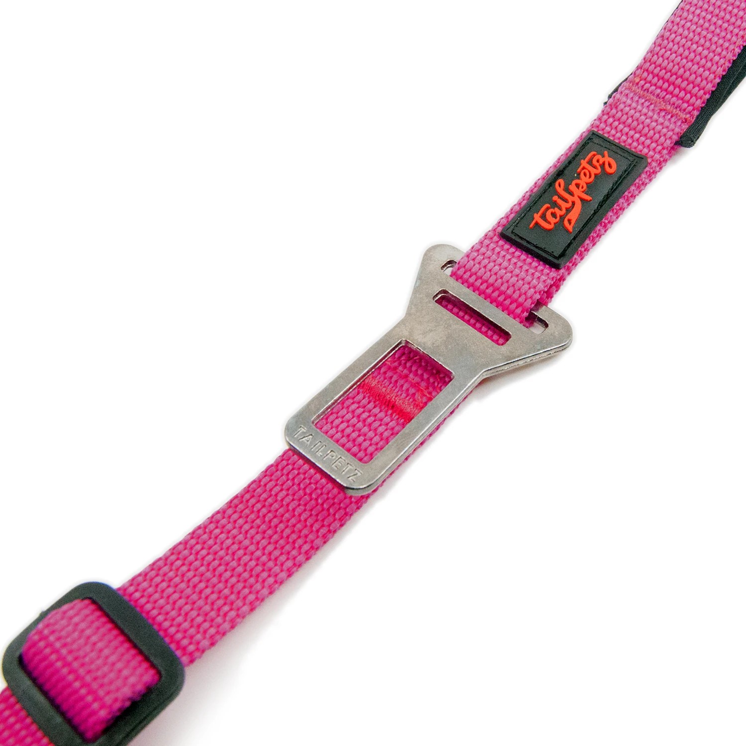 Tailpetz Travel Leash Fuchsia Medium