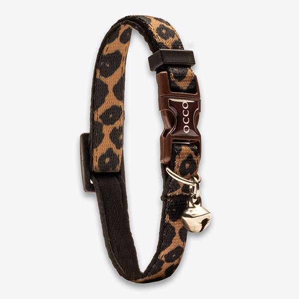 Occo Sienna Leopar Safety Kedi Boyun Tasması