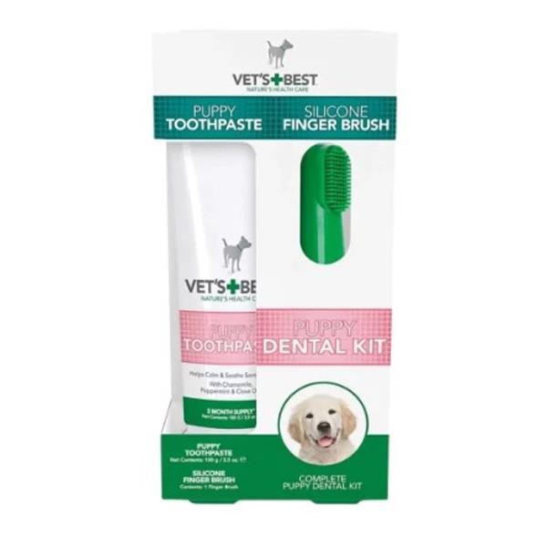 Vest Best Yavru Köpekler için Ağız ve Diş Bakım Seti 5,5cm 100gr