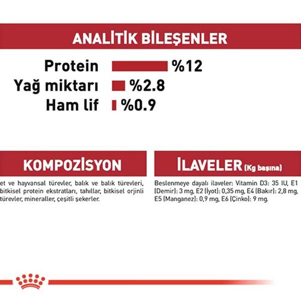 Royal Canin Instinctive Gravy Yetişkin Kedi Konservesi 85gr