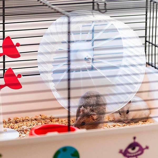 Ferplast Criceti 9 Hamster Kafesi Uzay Temalı