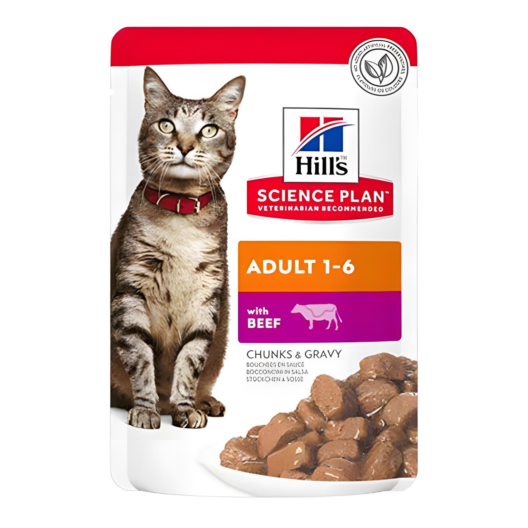 Hills Sığır Etli Pouch Yetişkin Kedi Maması 85gr