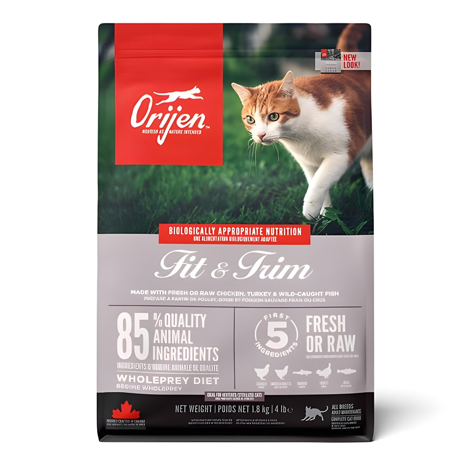 Orijen Fit & Trim Tahılsız Light Kedi Maması 1,8 Kg