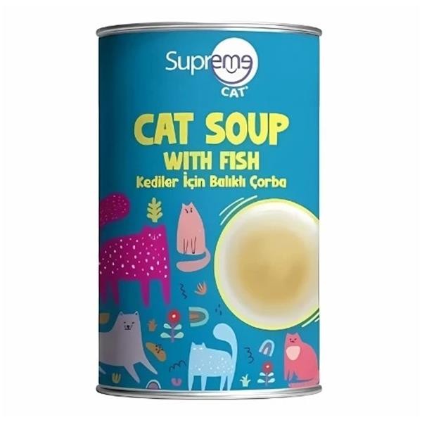 Supreme Cat Balıklı Kedi Ödül Çorbası 135ml