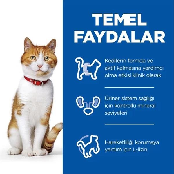 Hills Sterilised Tavuklu Kısırlaştırılmış Kedi Maması 3Kg