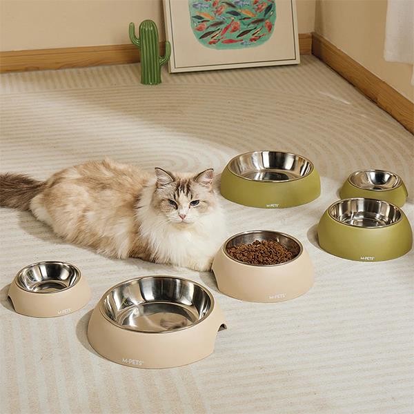M-Pets Eco Bamboo Mama Kabı 350ml Olive