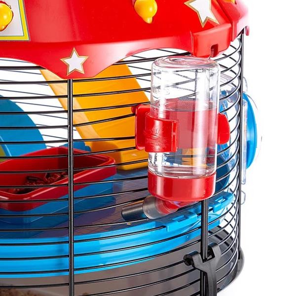 Ferplast Circus Fun Hamster Kafesi Siyah 49x34x42Cm