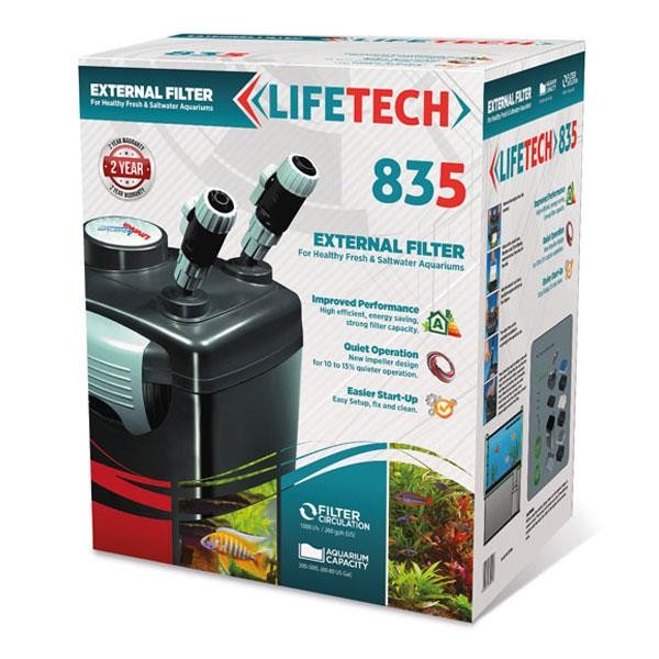 Lifetech 835 Dış Filtre 1000 L/S