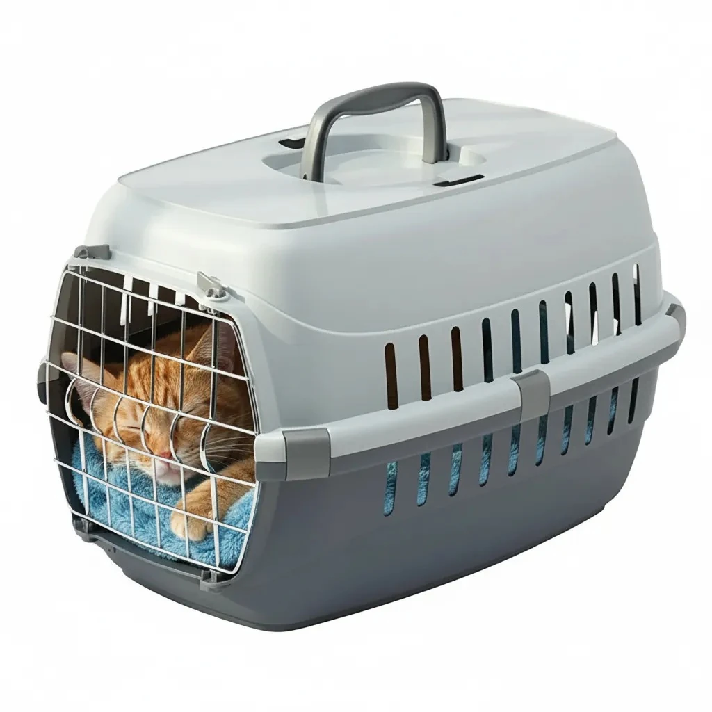 Moderna Roadrunner 2 Metal Kapılı Kedi Köpek Taşıma Çantası Gri