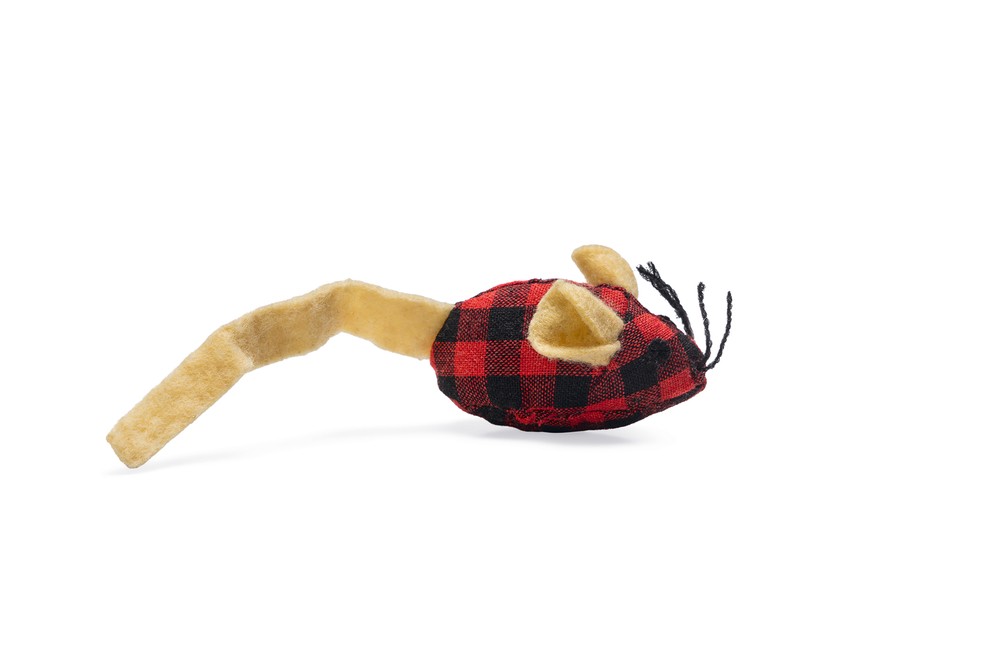 Beeztees Kedi Oyuncağı, Kumaş Fare, Çeşitli Renklerde, 13x3,5x3cm
