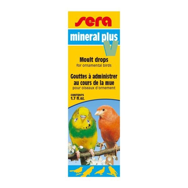 Sera Mineral Plus V 50ml Kuş Vitamini
