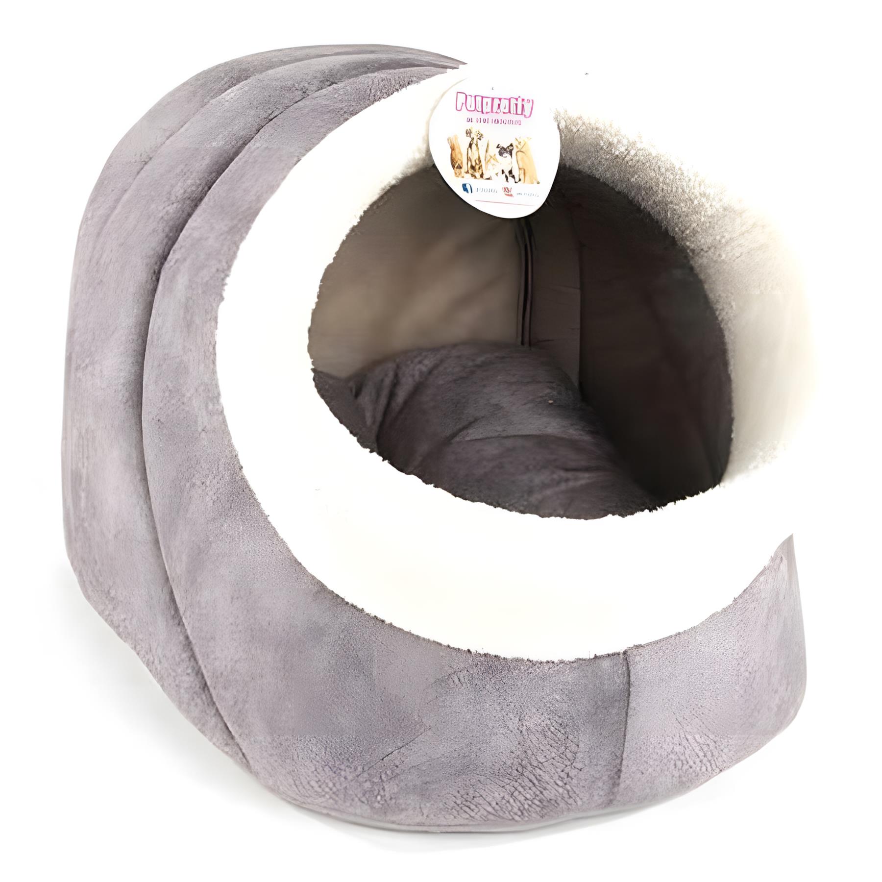 Bedspet Alaska Kedi Yatağı Gri 47x40x38Cm