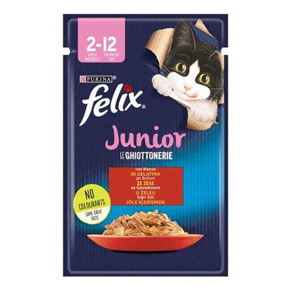 Felix Sığır Etli Yavru Kedi Konservesi 85gr