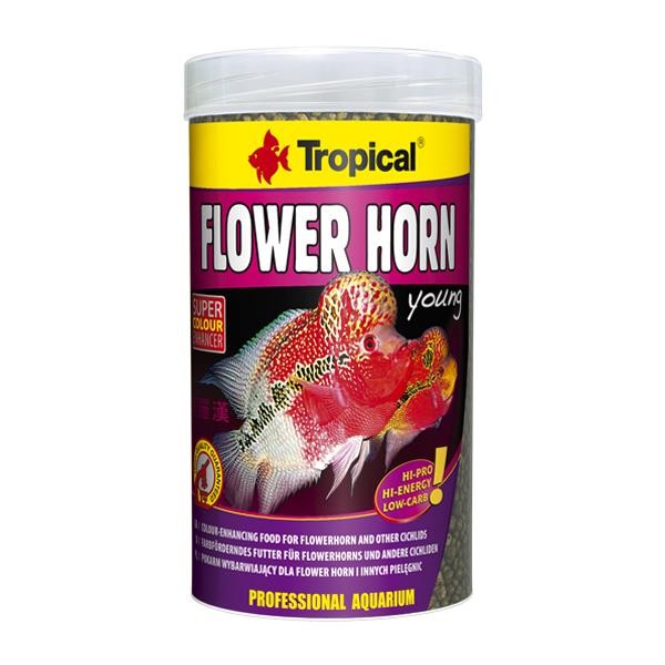 Tropical Flower Horn Young Pellet 250ml 95gr