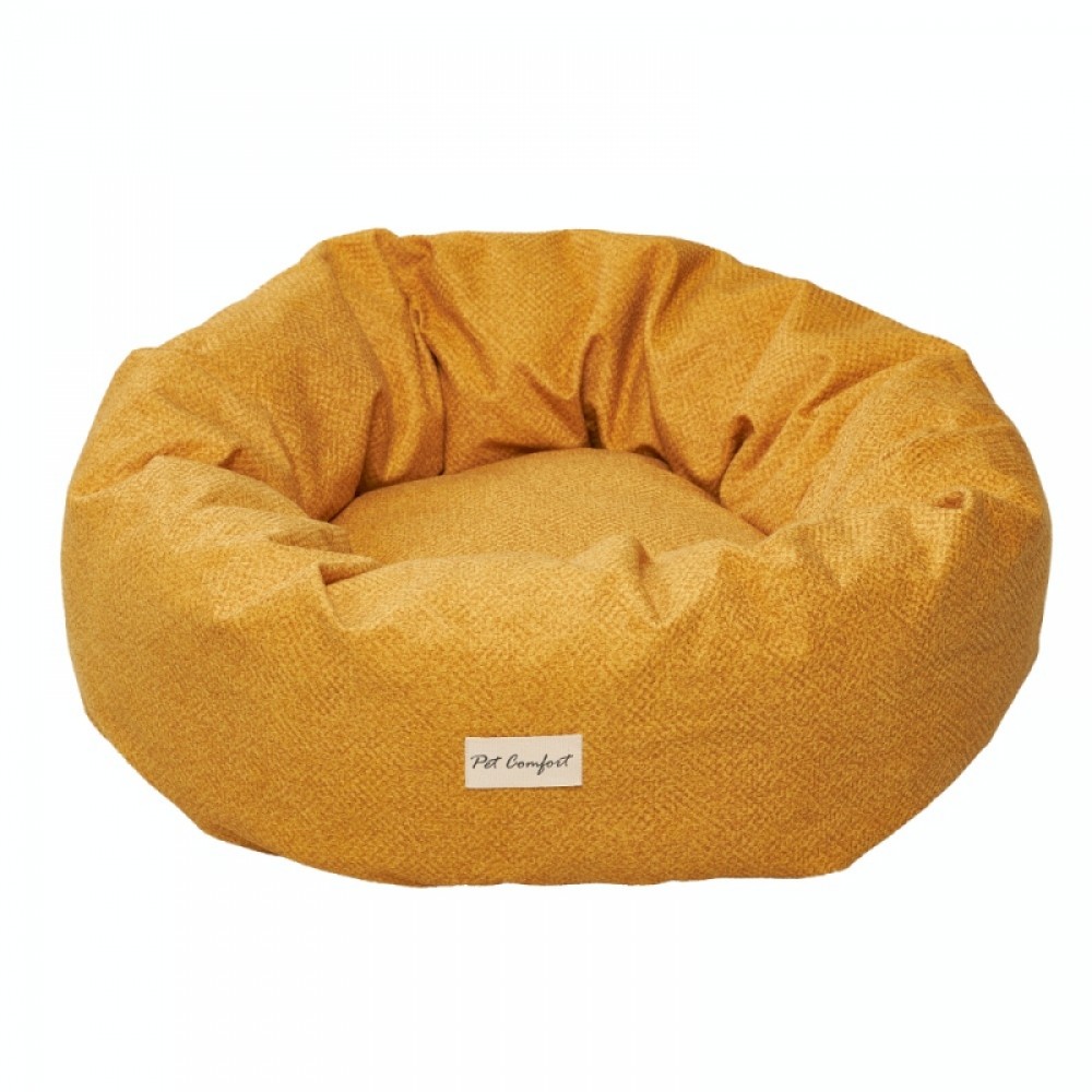 Pet Comfort Hotel  Sarı Köpek Yatağı M 70cm