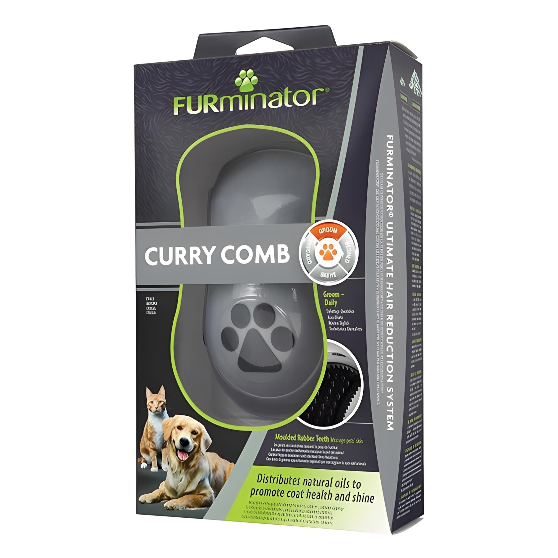 Furminatör Curry Kedi Köpek Masaj ve Yıkama Fırçası