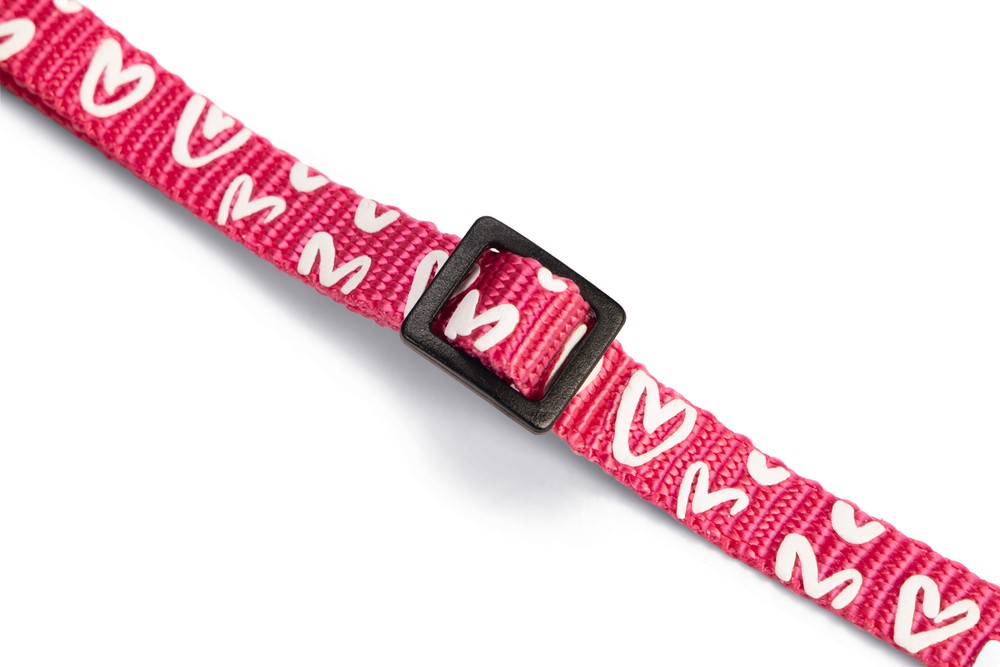Beeztees Kedi Boyun Tasması, Zilli, Pembe, 20-30cm