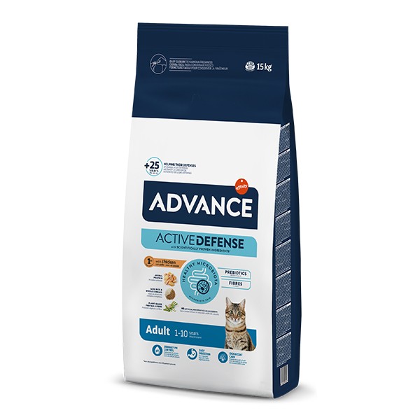 Advance Adult Tavuklu Pirinçli Yetişkin Kedi Maması Paketten Bölme 1 Kg