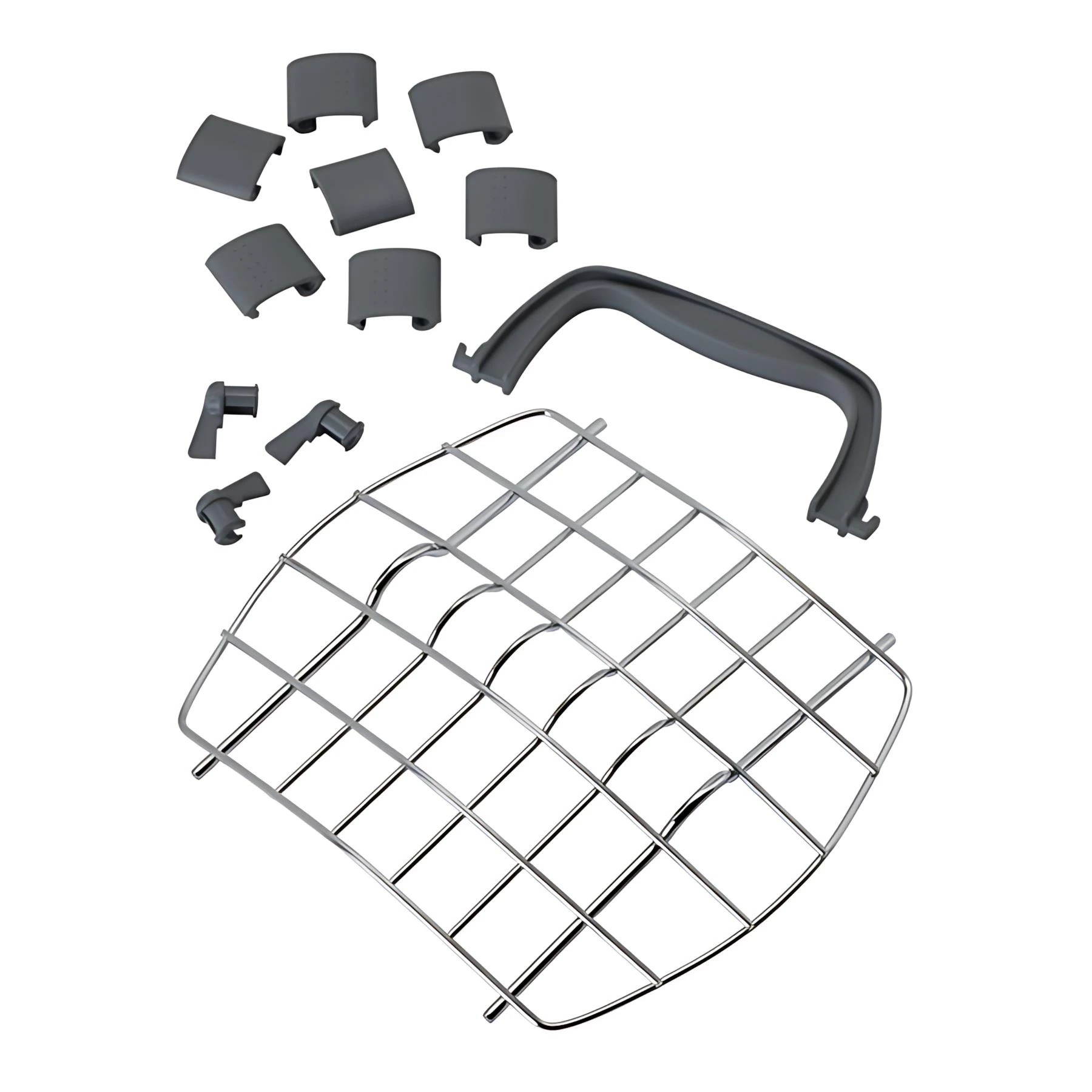 Moderna Roadrunner 2 Metal Kapılı Kedi Köpek Taşıma Çantası Gri