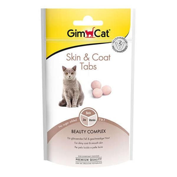 Gimcat Skin Coat Deri Tüy Bakım Ödül Tableti 40 gr