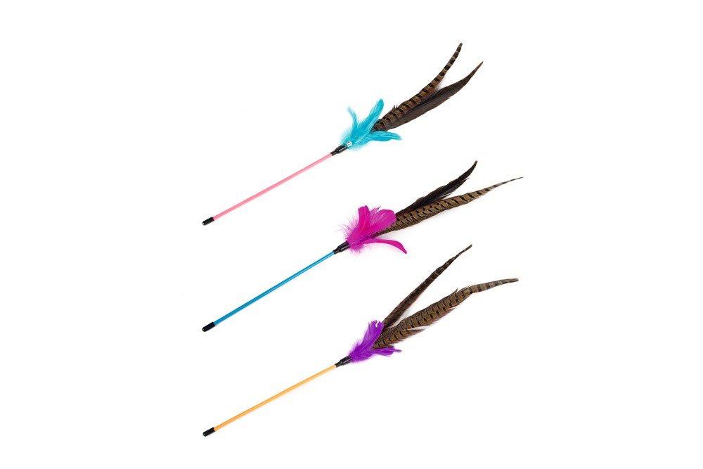 Beeztees Kedi Oltası, Ucu Tüylü-10cm, 30cm