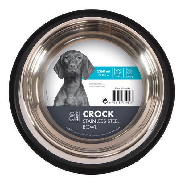 M-Pets Crock Çelik Mama ve Su Kabı XXL 2360ml