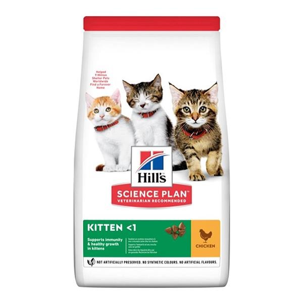 Hills Kitten Tavuklu Yavru Kedi Maması 1+0,5 Kg Bonus Paket