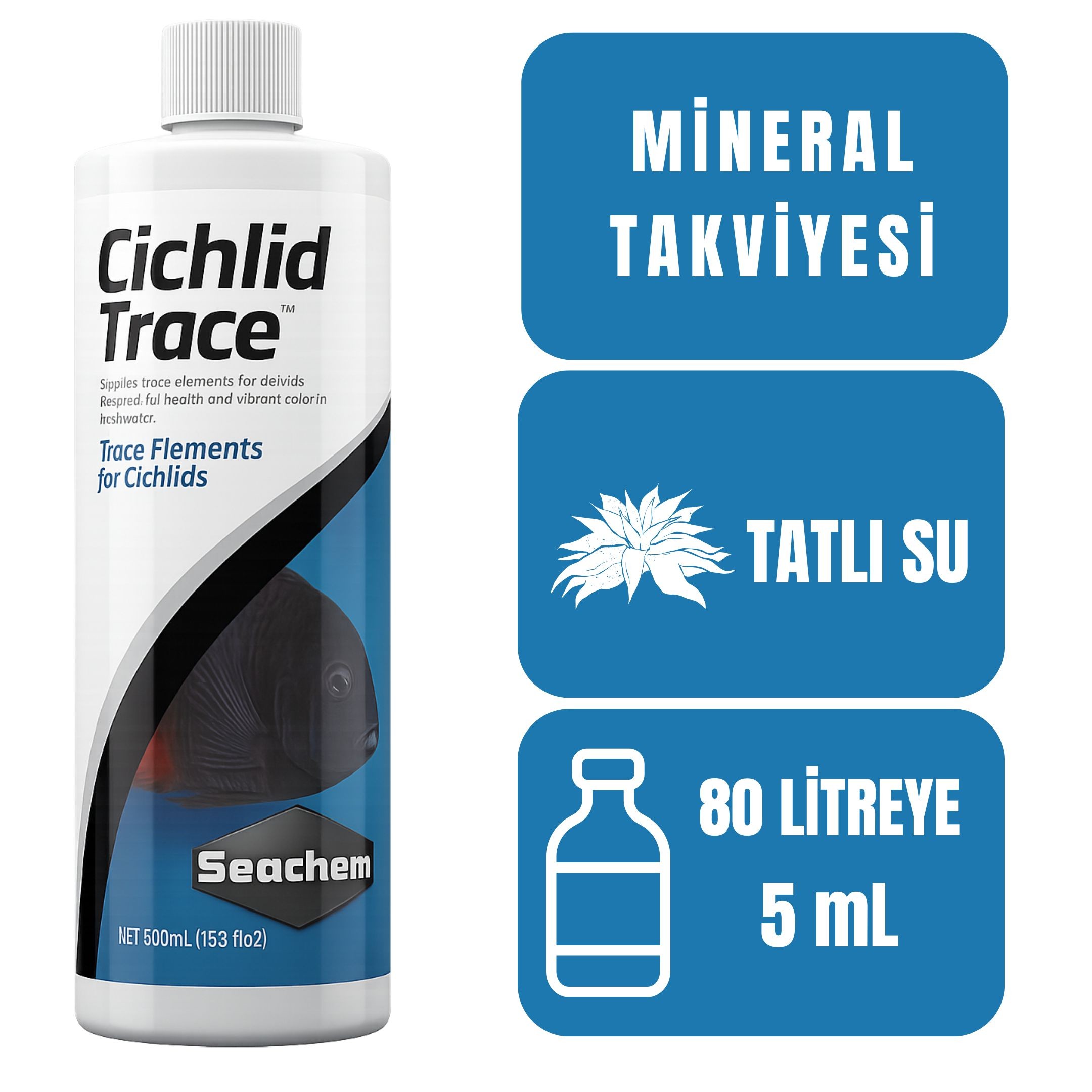 Seachem Cichlid Trace 500ml
