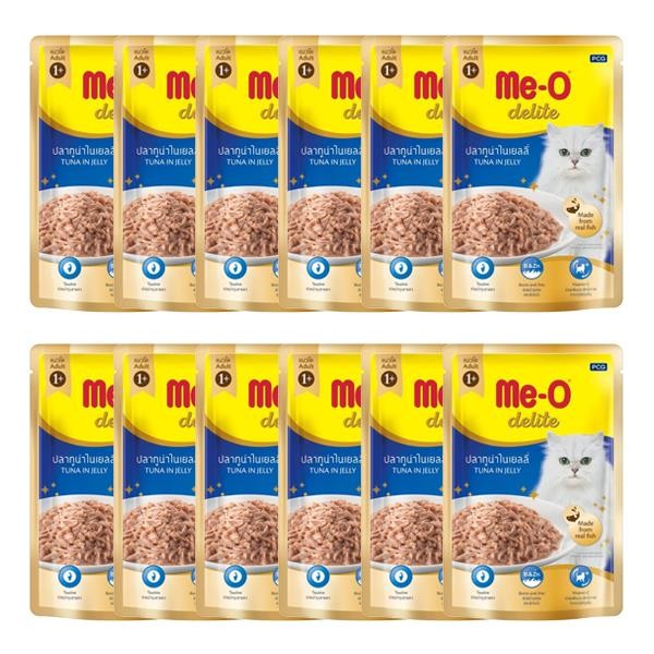 Me-O Delite Pouch Ton Balıklı Kedi Maması 70gr 12li