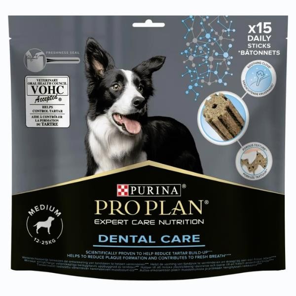 Pro Plan Dental Care Orta Irk Köpek Diş Sağlığı Ödül Maması 345gr