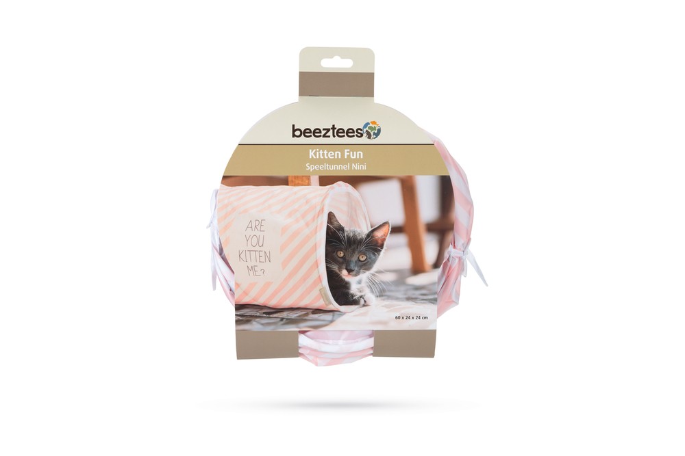 Beeztees Yavru Kedi Oyun Tüneli, 60x24x24cm