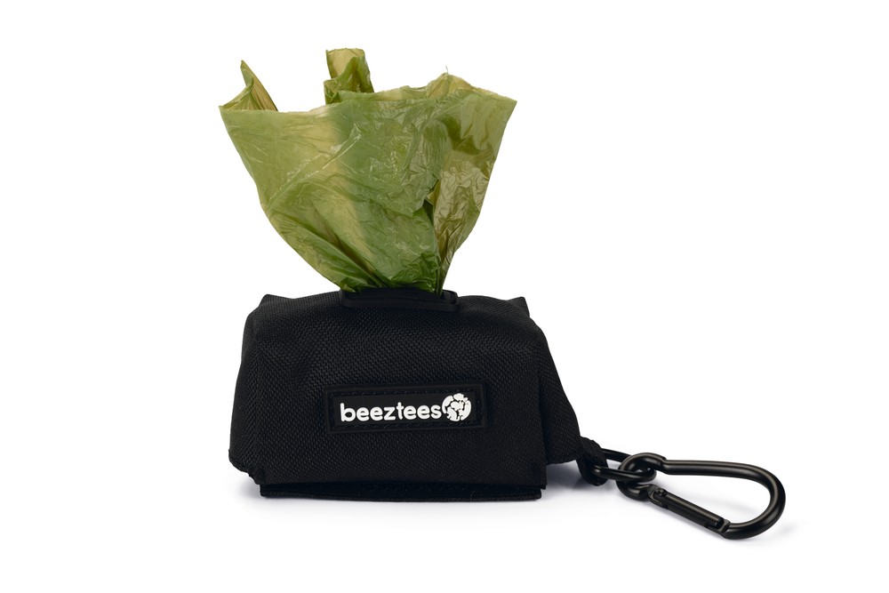 Beeztees Köpek Dışkı Toplama Poşeti Taşıma Çantası, Siyah, 7,5x3,5x4cm