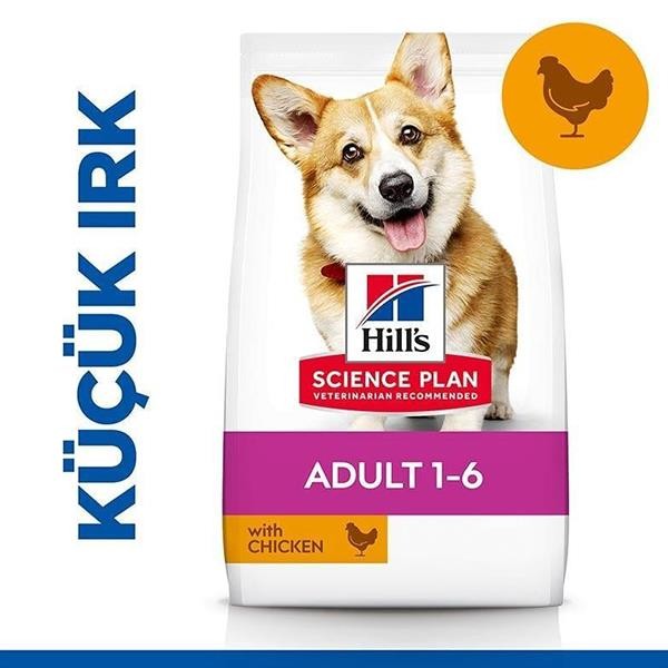 Hills Small Mini Küçük Irk Tavuklu Yetişkin Köpek Maması 1,5Kg