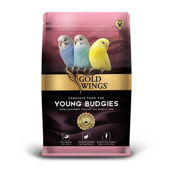Gold Wings Premium Yavru Muhabbet Kuşu Yemi 1Kg
