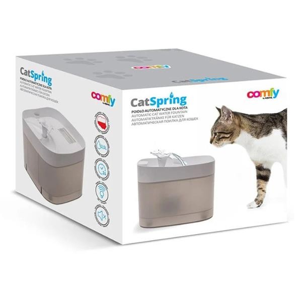 Aquael Comfy Drinker Catspring Sensörlü Otomatik Kedi Su Kabı 2500ml