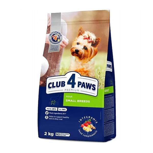 Club4Paws Küçük Irk Tavuklu Yetişkin Köpek Maması 2Kg