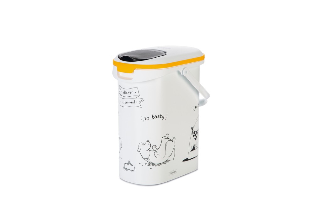 Beeztees Mama Saklama Kabı, Plastik, Beyaz, 10L