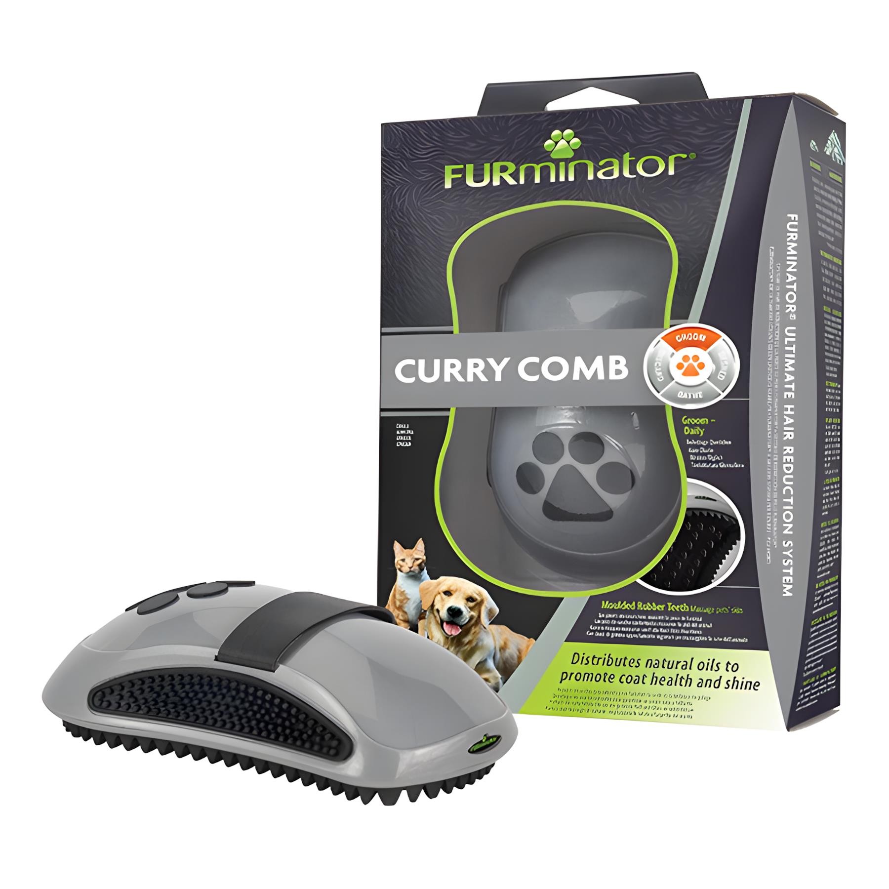 Furminatör Curry Kedi Köpek Masaj ve Yıkama Fırçası