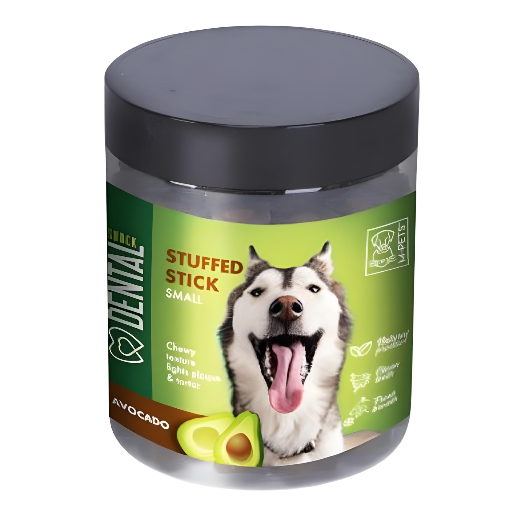 M-Pets Dental Yeşil Çaylı Köpek Diş Sağlığı Ödülü Mini 110gr