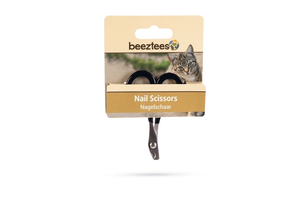Beeztees Kedi Tırnak Makası, Siyah Gri, 8cm