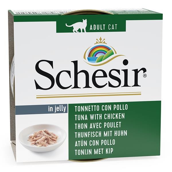 Schesir Ton Balığı Ve Tavuklu Kedi Konservesi 85gr