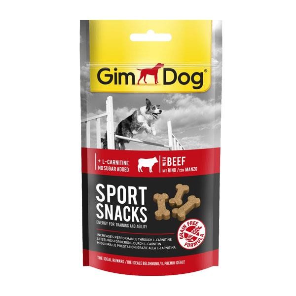 Gimdog Sport Snacks Sığır Etli Ödül Tableti 60gr