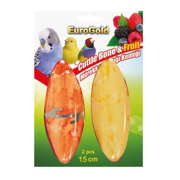 Eurogold Mürekkep Balığı Kemiği Meyve Aromalı 2li 15Cm