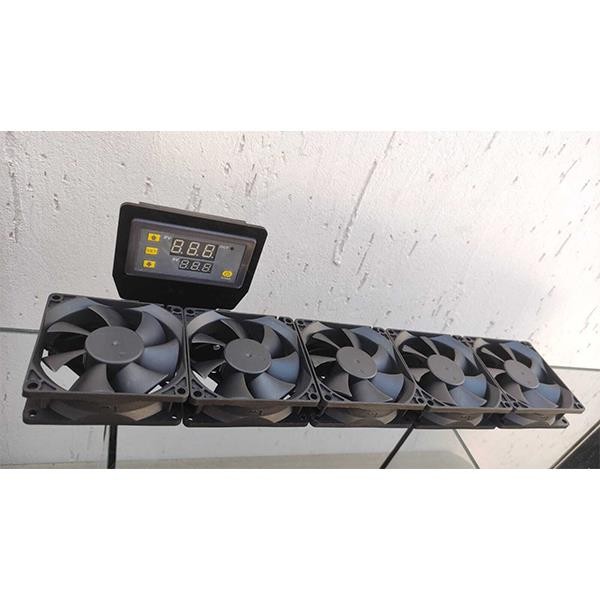 Termostatlı Akvaryum Soğutucu Fan 5li Set