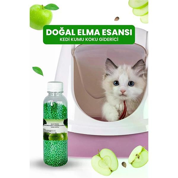 Electron Kedi Kumu Koku Giderici Elma Kokulu 250ml